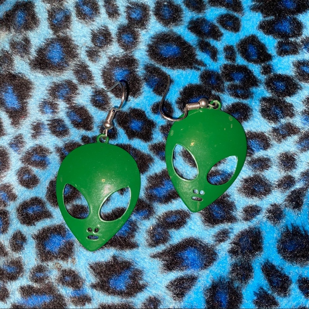 Alien Earrings
